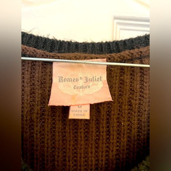 Romeo and Juliet couture striped sweater/ dress medium - Picture 3 of 3
